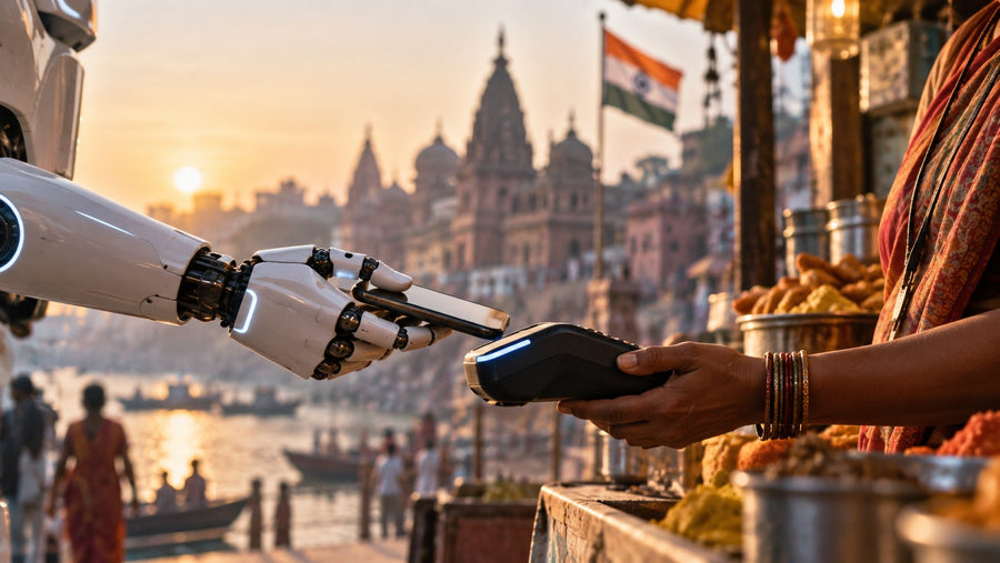 India AI-agent regisztert fejleszt és az önálló AI-fizetések bevezetésére készül
